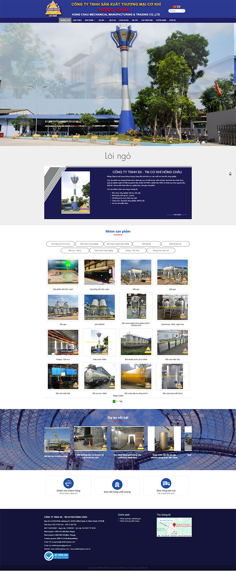 LAYOUT BỒN CHỨA CÔNG NGHIỆP