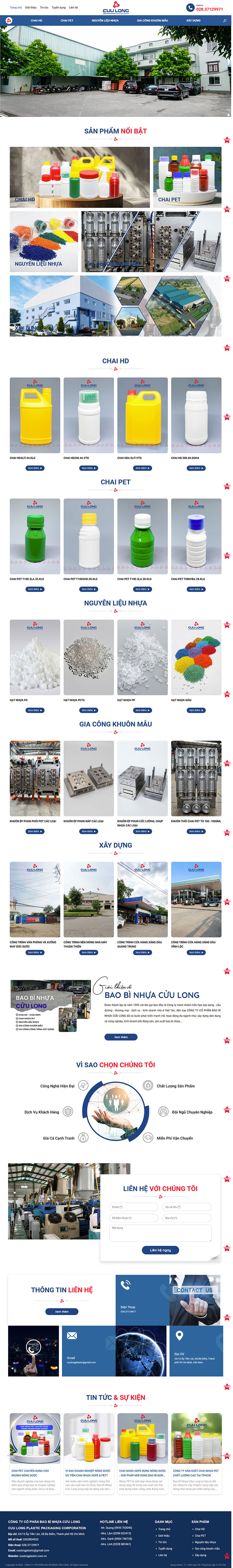LAYOUT CHAI NHỰA PLASTIC