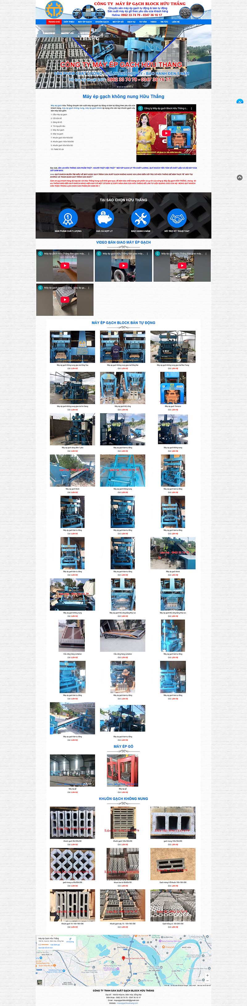 LAYOUT MÁY ÉP GẠCH BLOCK