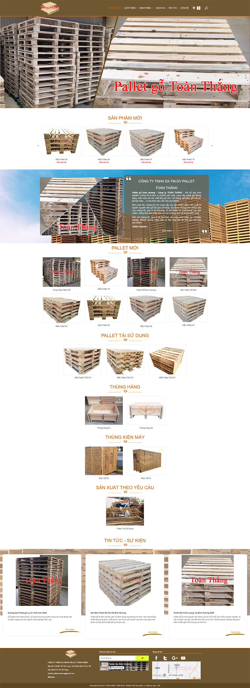 LAYOUT PALLET GỖ